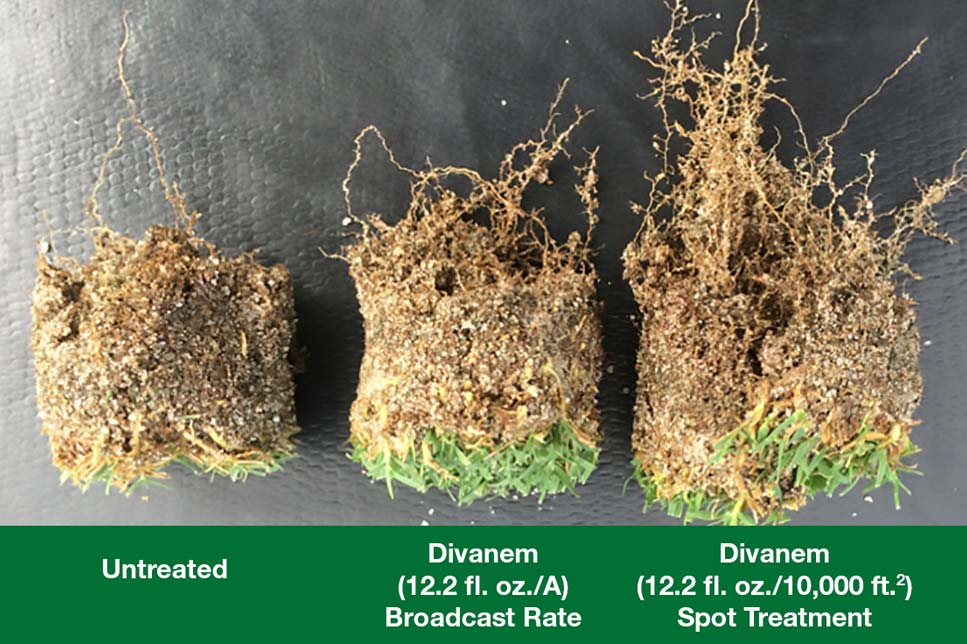 Proven performance on root density